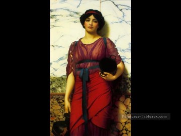  dame tableau - Grecian Idyll 1907 néoclassique dame John William Godward